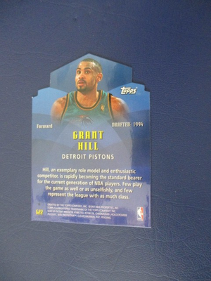Grant Hill 1997-98 Topps Generations Refractor #G22 HOF Detroit