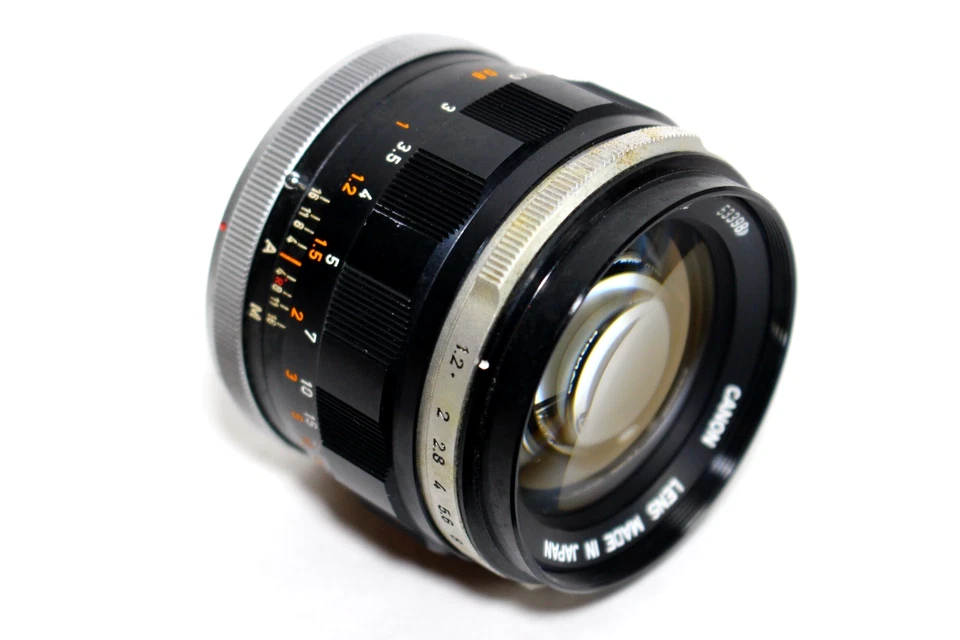 Filme Testado【Exc+5】Canon FL 55mm F1.2 Foco Manual Lente Prime Padrão Do JAPÃO - Imagem 4 de 4