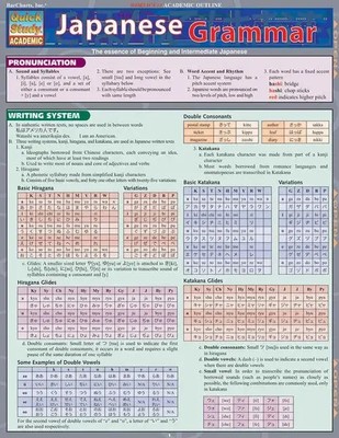 Japanese Grammar | BarCharts Publishing Inc. (u. a.) | Englisch | Broschüre
