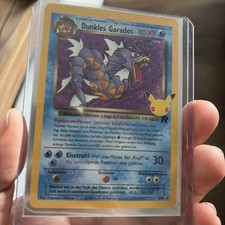 POKEMON DUNKLES GARADOS CELEBRATIONS 2021 DEUTSCH 25th TCG HOLO RARE KARTE 8/82
