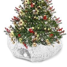 Cat Tunnel Bed for Indoor Cats, Peekaboo Cat Cave with Washable Soft Play Mat...