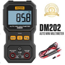 Digital Multimeter Auto Range AC DC Voltmeter Ammeter Ohmmeter Tester True RMS