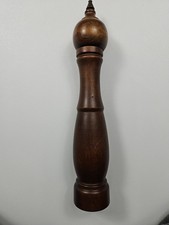 Vintage Pepper Salt Mill Wood 13  Tall Bistro Grinder Wooden Mcm