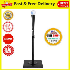 Baseball Tees for Hitting, Adjustable Batting Tee Heavy Duty Softball Travel..