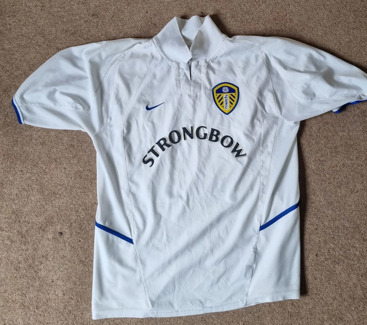 Nike Leeds United Home Memorabilia Football Shirts (English Clubs