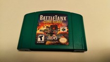 BattleTanx: Global Assault Green Nintendo 64 Game Cartridge, N64 Loose