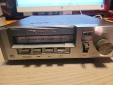 Vintage Realistic SCP-5 Auto-Reverse Cassette Player 14-619 WalnutGrained Untest