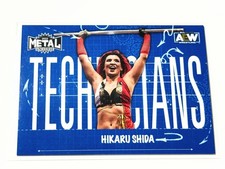 2022 Upper Deck AEW Metal Universe Hikaru Shida Technicians Card TN-10