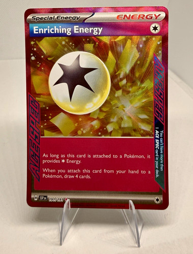 Enriching Energy 191/191 Surging Sparks Special Energy Holo EN