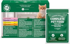 by Amazon Complete Wet Food for Kittens, Mixed Selection in Jelly, 1.2kg (12 pou 3.24 per kilo