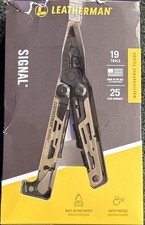 LEATHERMAN SIGNAL 832377 19-IN-1 MULTI-TOOL COYOTE TAN BRAND NEW SEALED USA