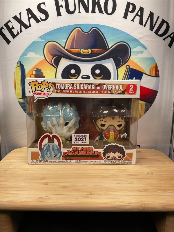 Funko Pop! Vinyl: My Hero Academia - Tomura Shigaraki and Overhaul - 2 Pack