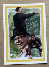 Vince Lombardi 1994 Ted Williams Roger Staubach Auckland Collection Insert #AC2