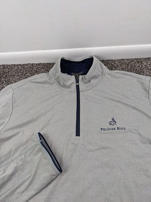 Pelican Hill Golf Club Jacket Polo Ralph Lauren Performance 1/4 Zip Mens 2XL