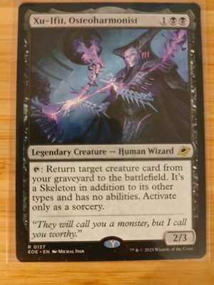 MTG Xu-Ifit, Osteoharmonist 0127 Edge of Eternities M/NM Free UK P&P