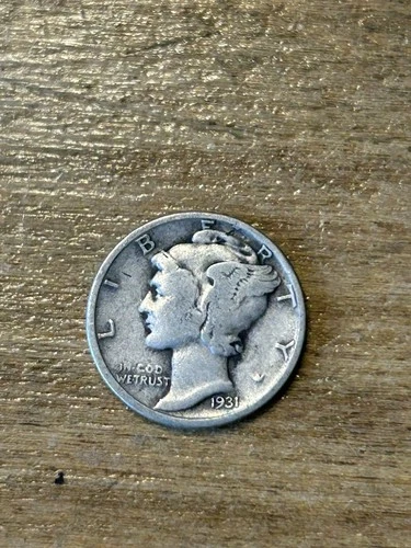 1931 Mercury Dime VG+