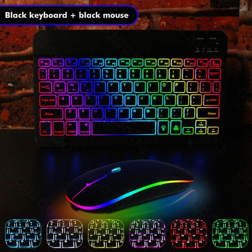 Bluetooth Keyboard Mouse For Samsung Galaxy Tab A8 A9+ S9 S8 S7 S6 Lite Tablet - Picture 30 of 138