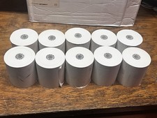 Thermal Paper 3 1/8 x 230ft, 10 Rolls Receipt 3 1/8" x 230', White