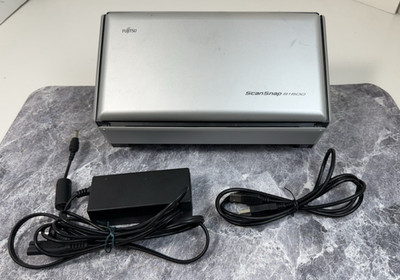 Fujitsu ScanSnap S1500 Color Duplex Document Scanner w/Power Adapter & USB Cable