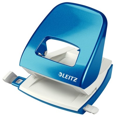 LEITZ Locher NeXXt WOW 5008, blau, im Karton
