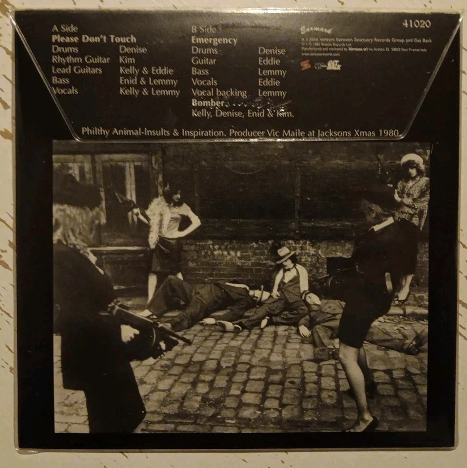 Motörhead Girlschool - St Valentines Day Massacre 10" Vinyl EP Punk Heavy Metal - Bild 3 von 3