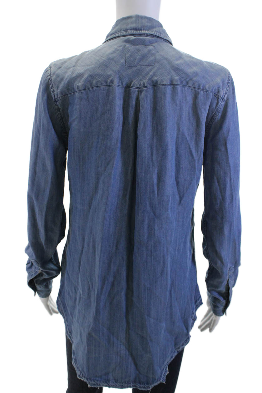 Rails, Womens Button-Up Long Sleeve Basic Shirt B… - image 3