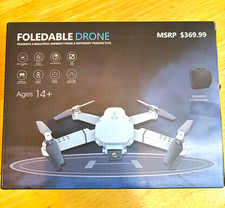 Ready-to-Fly Foldable Drone w/ HD Camera, Optical Flow, Gesture, Bag