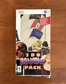 3DO Maniac Pack (Panasonic 3DO) CIB Complete & Ships Fast - RARE