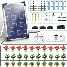 Garden Solar Irrigation System 5W Automatic for Plants Watering-30 Potted Plants
