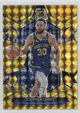 2023-24 Panini Mosaic Reactive Yellow Mosaic Prizm Stephen Curry #3 0nr3