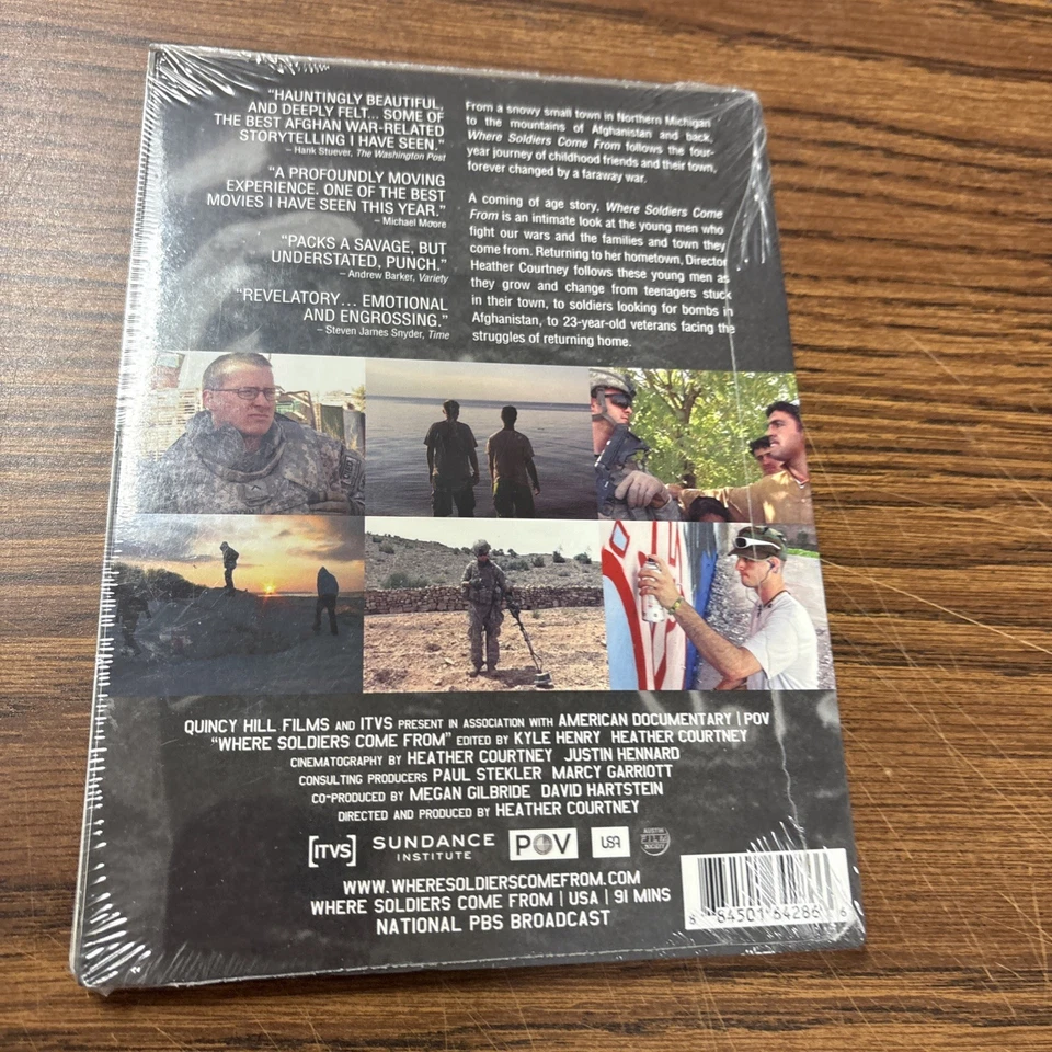 Where Soldiers Come From Sundance Institute DVD Heather Courtney Afghanistan Vet - Image 2 of 2
