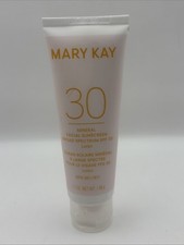 Mary Kay Mineral Facial Sunscreen SPF 30 Sun Block 1.7 oz NEW No Box