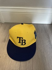 Tampa bay Rays Snapback/hat Rookies kid club giveaway yellow, blue NEW
