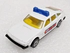 Vintage Corgi Juniors No16 Rover 3500 SD1 Police Car, Opening Boot, MINT 1978