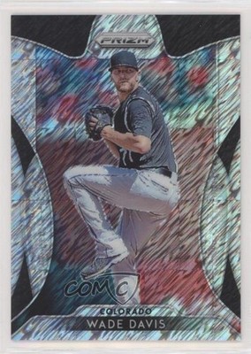 2019 Panini Prizm Shimmer Prizm 7/7 Wade Davis #34 0v2