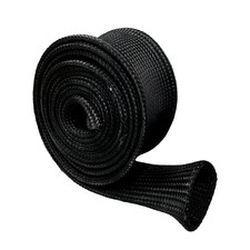 Fiberglass Heat Shield Sleeve, Adjustable Heat-Resistant Car Hose Wrap Roll