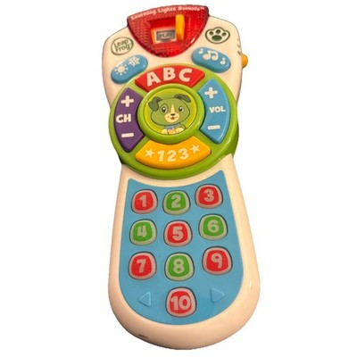 LeapFrog Scout's Learning Lights Remote Deluxe Tested Works Leap Frog
