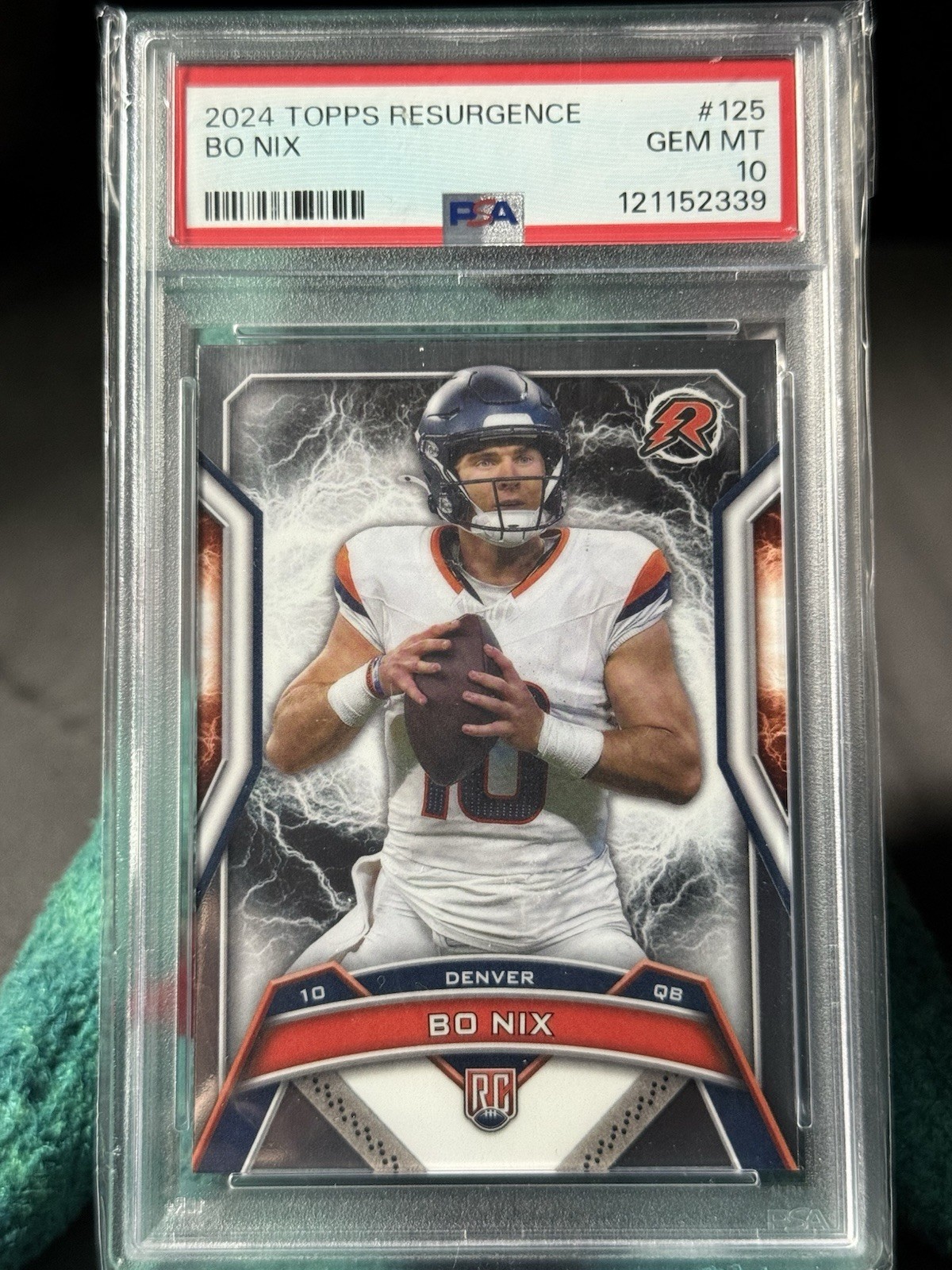 Bo Nix Topps Resurgence #125 Base