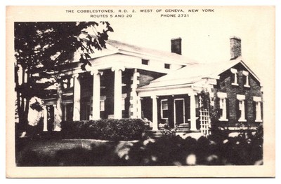 VTG The Cobblestones, RD 2 West of Geneva, New York Postcard