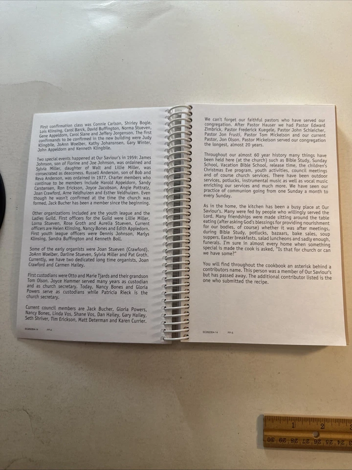 Pipestone MN Minnesota cookbook ethnic Scandinavian Julekake Swedish cookies VTG Foto 4 de 4