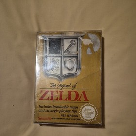 The Legend Of Zelda Nintendo Nes Boxed With Manual