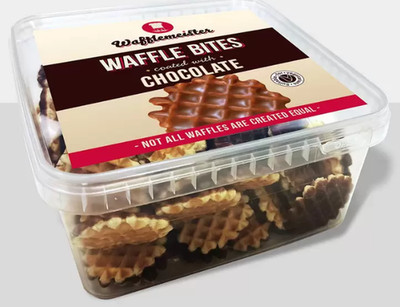 Wafflemeister Belgian Chocolate Mini Waffelbites, 700g
