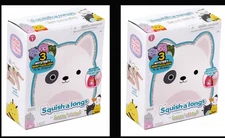 Squishmallows Squish-a-Longs 1-Inch 3-Pack (2-Pack Bundle, Total 6 Figures)