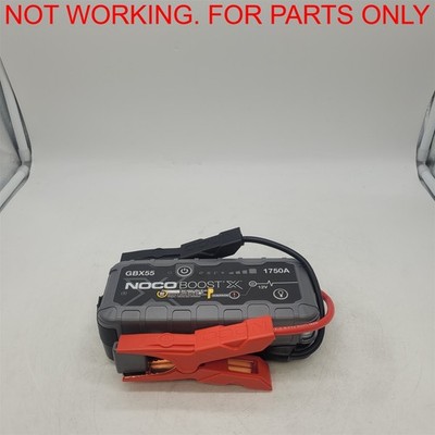 NOCO Boost X GBX55: 1750A UltraSafe Jump Starter   12V [GBX55] -NOT WORKING-