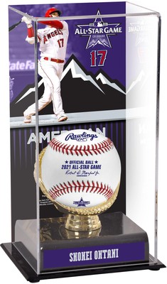 Shohei Ohtani Los Angeles Angels 2021 MLB ASG Gold Glove Display Case with Image