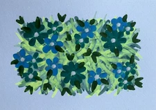 ACEO Original Mixed Media Painting Art Card