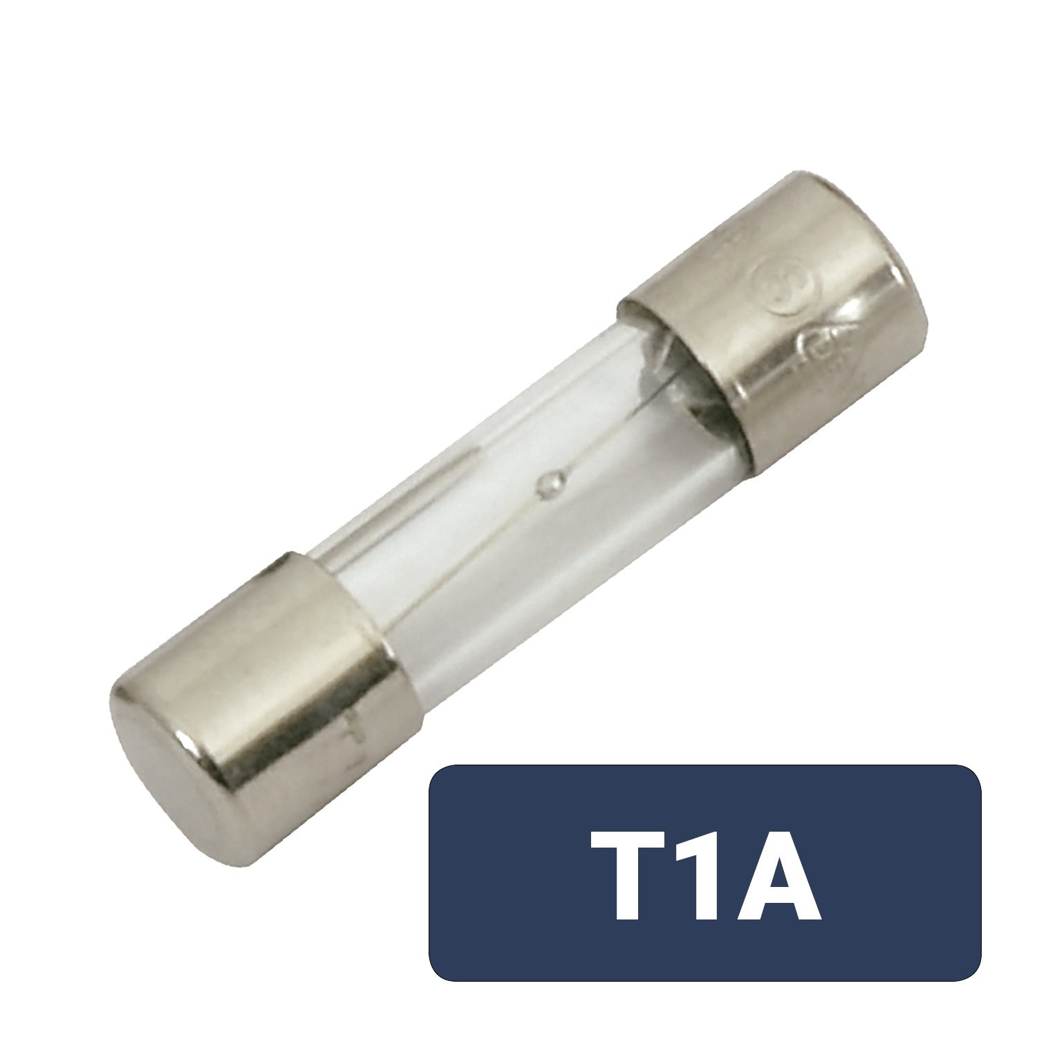 10 x 1A T1A 250v Slow Blow 20mm x 5mm Glass Fuse ( Time Delay )