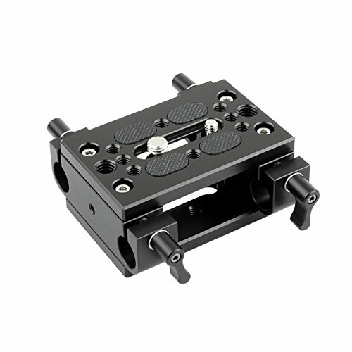 NICEYRIG Piastra base per treppiede con morsetto a staffa da 15mm per (M8B)