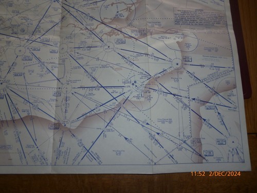 BRITISH AIRWAYS AERAD LONDON AREA CHART  135th EDITION 5 OCT 1978 *TATTY & RARE* - Picture 12 of 16