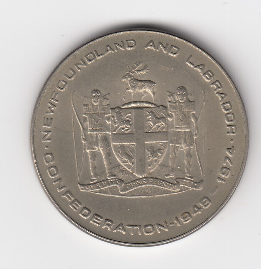 1974 Newfoundland and Labrador 25th Anniversary of Confederation